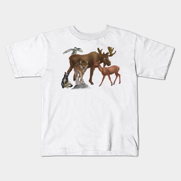 The European Guard Kids T-Shirt by Unicornarama